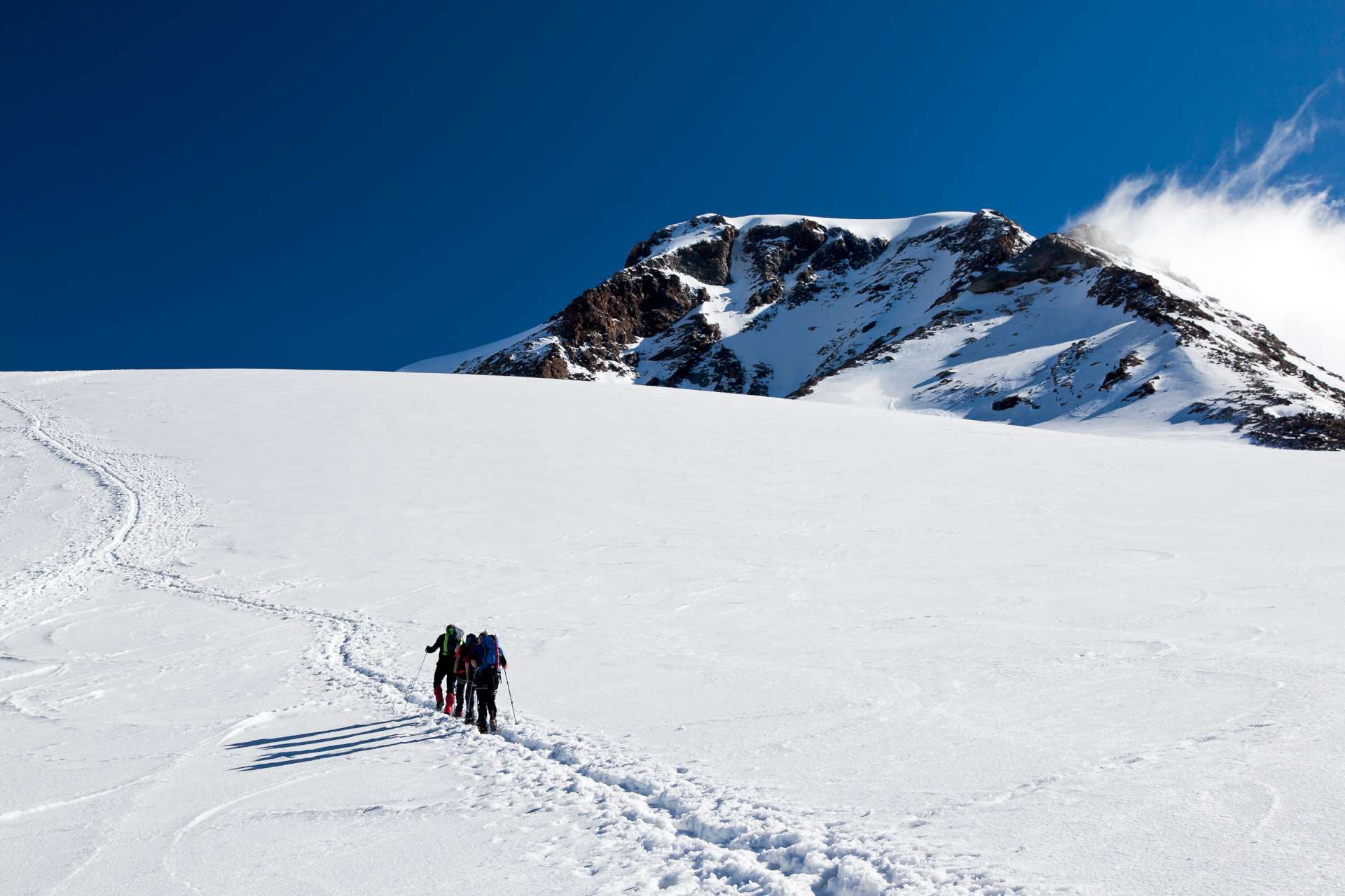 Escursionisti Monte Rosa