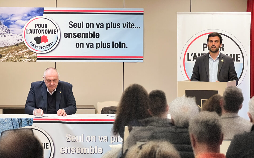 6 MAGGIO 2024 – Assemblea Regionale Ordinaria di Pour L’Autonomie
